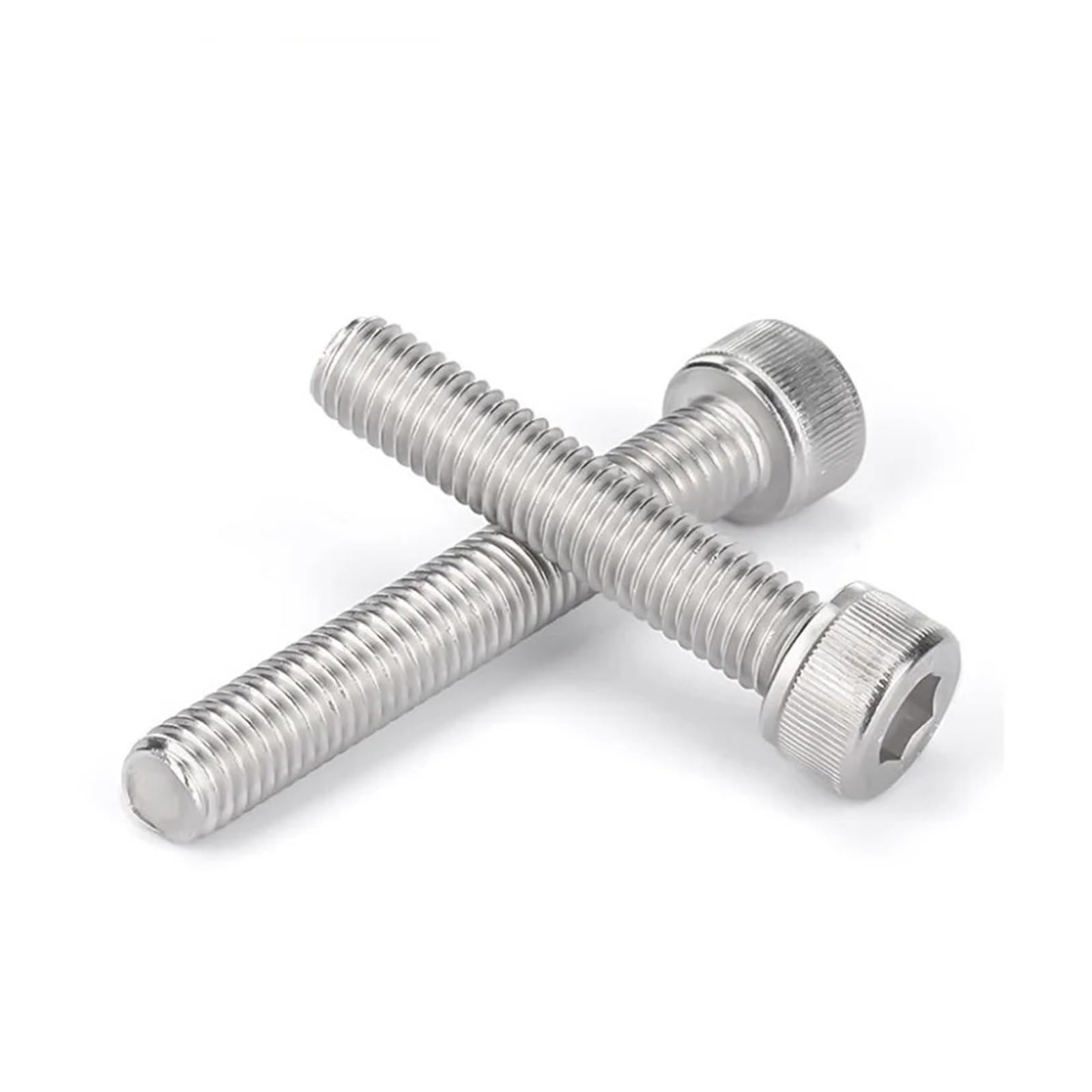 5-10 Sztuk DIN912 M6 M8 Ze Stali Nierdzewnej Sześciokątne Śruby Z Łbem Walcowym Gwint Metryczny(140mm,M8-5Pcs)