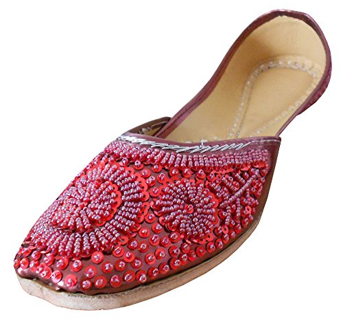 Chaussures de marié indiennes en simili cuir à sequins pour illuminer vos soirées de gala