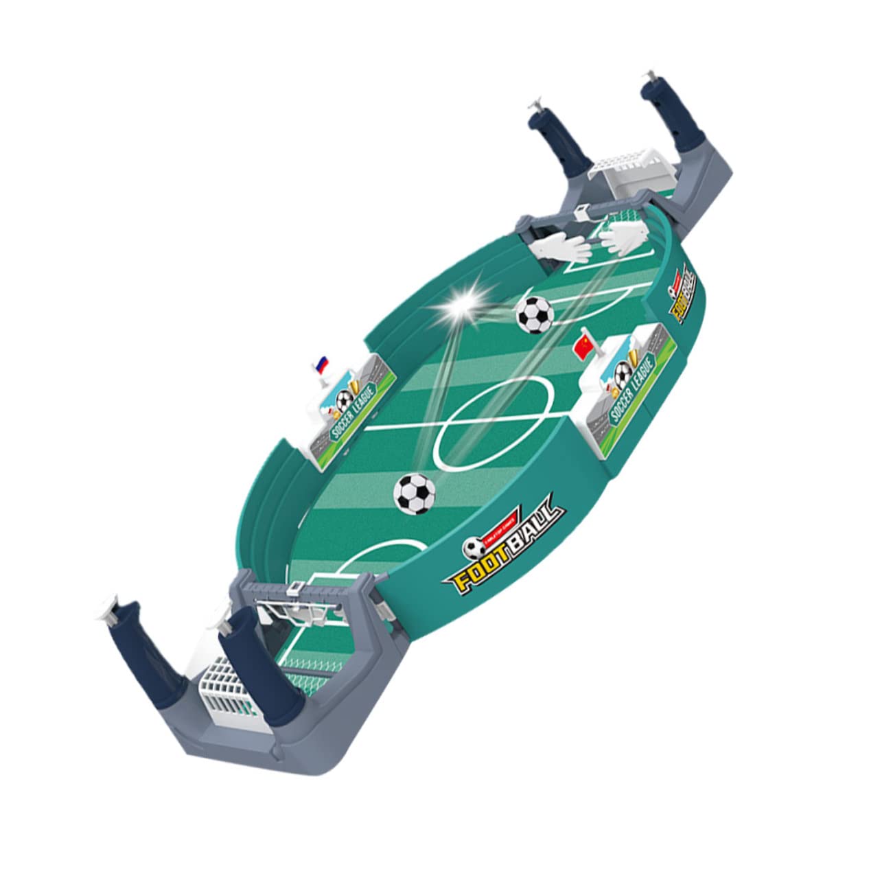 Outanaya Interactive Table Football Game for Fun Desktop Soccer Family Entertainment Improves Hand Eye Coordination Great Present for Boys for Indoor Play and Parties