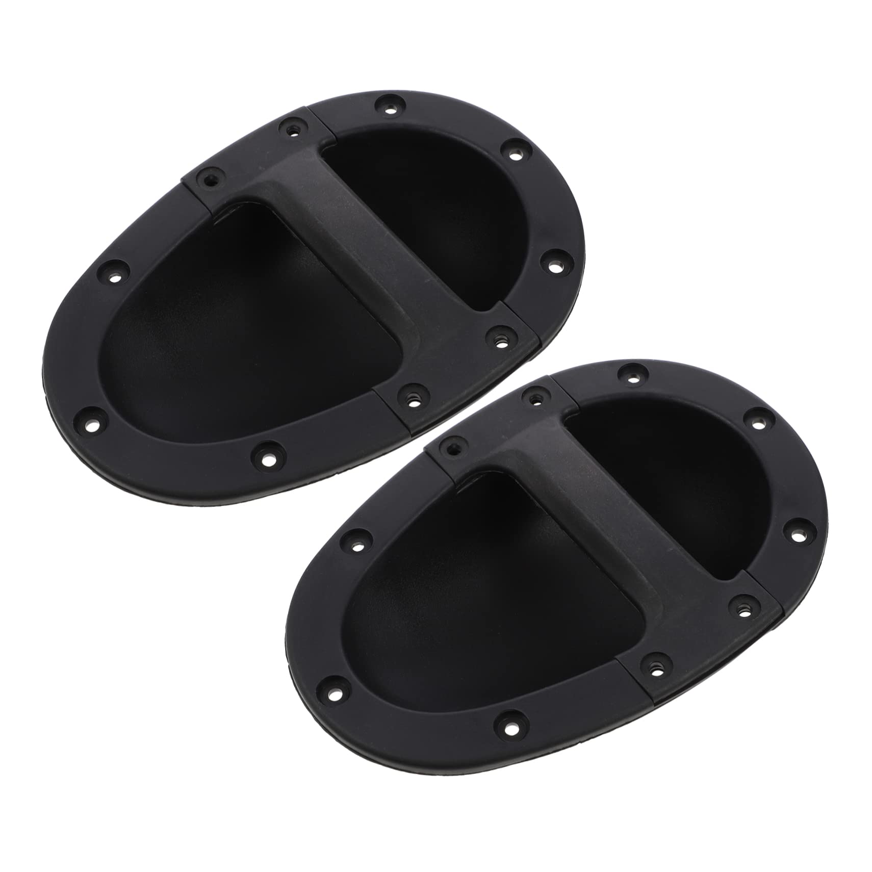 HOMSFOU 3sets Speaker Handles Design Stain-Resistant Abs for Professional Use 2pcs*3