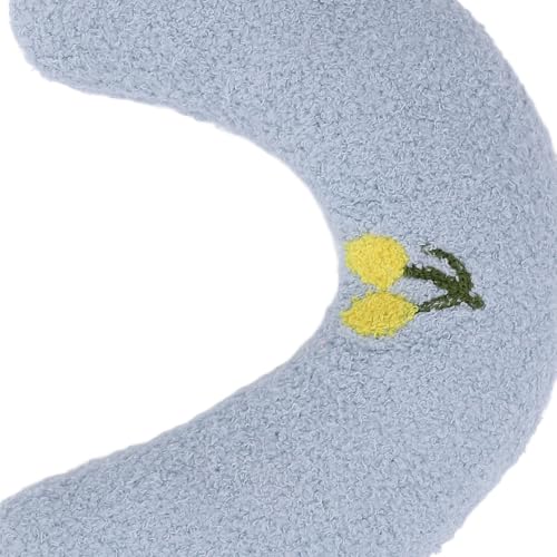 Travesseiro de Pelúcia Fofo Em Forma de U para Animais de Estimação Confortável para Cães e Gatos Pe