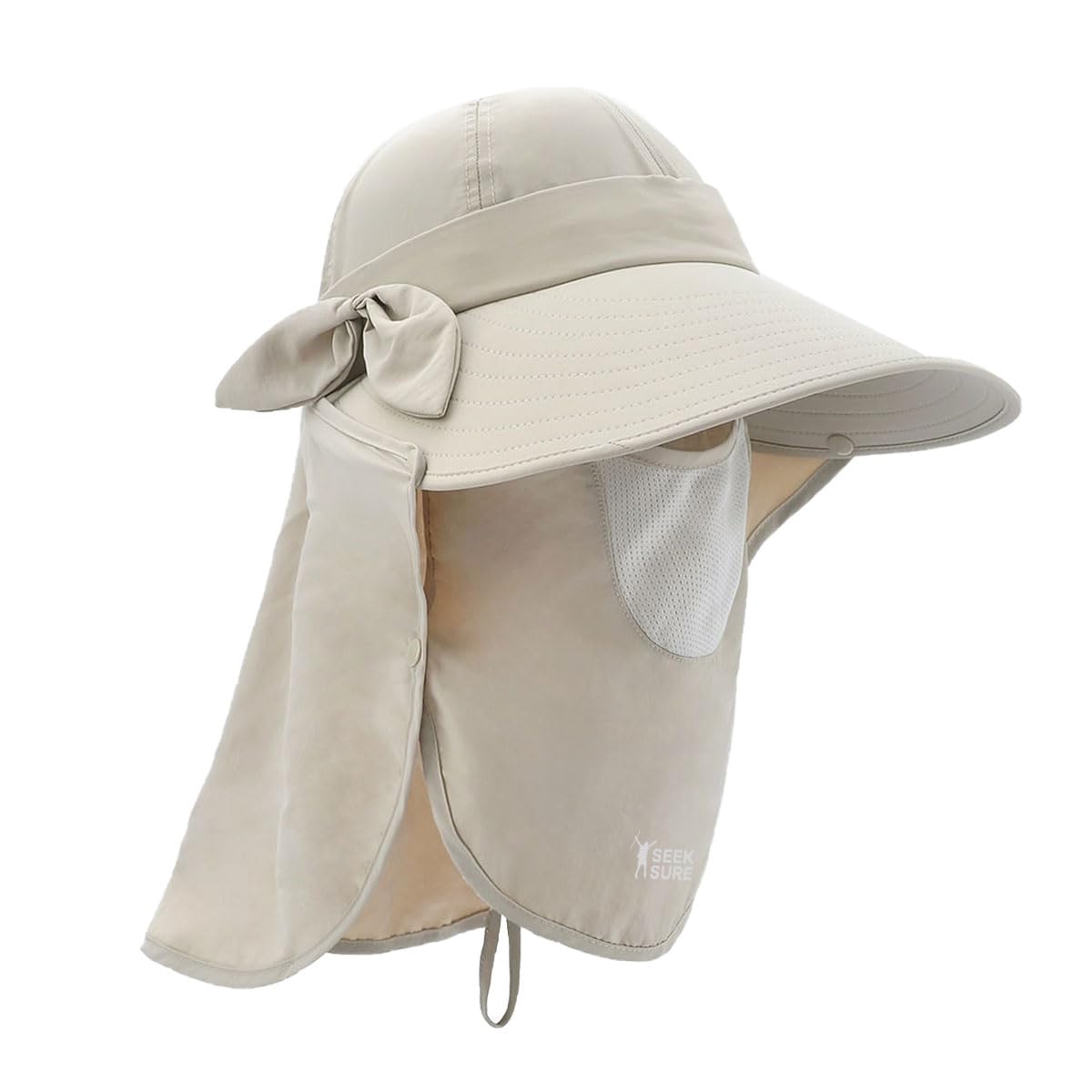 Sun Hat for Women UV Protection Men’s Sun Hat with Neck Flap Packable for Hiking Fishing