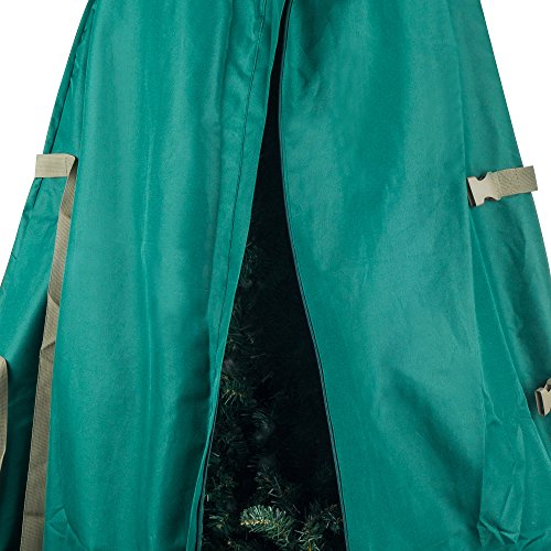 Tiny Tim Totes 83-Dt5583 Premium Upright Christmas Tree Canvas Storage Cover Bag | 9 Ft | Green, 9 Foot & Tim Totes Premium Upright Christmas Tree Canvas Storage Cover Bag | 6 Ft | Green, 6 Foot #TOP3