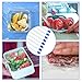 YBEATY 8 Pcs Plastic Wrap Slide Cutter 13 Inch Two Way Sliding Cutter Wrap Dispenser Self Adhesive Installation Replacement for Parchment Barbecue Baking Paper Roll Kitchen