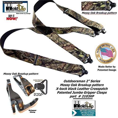 Holdup Suspender Company 2103XP Holdup 2 Inch Wide Outdoorsman Series Break-Up Pattern Suspenders thumb #2