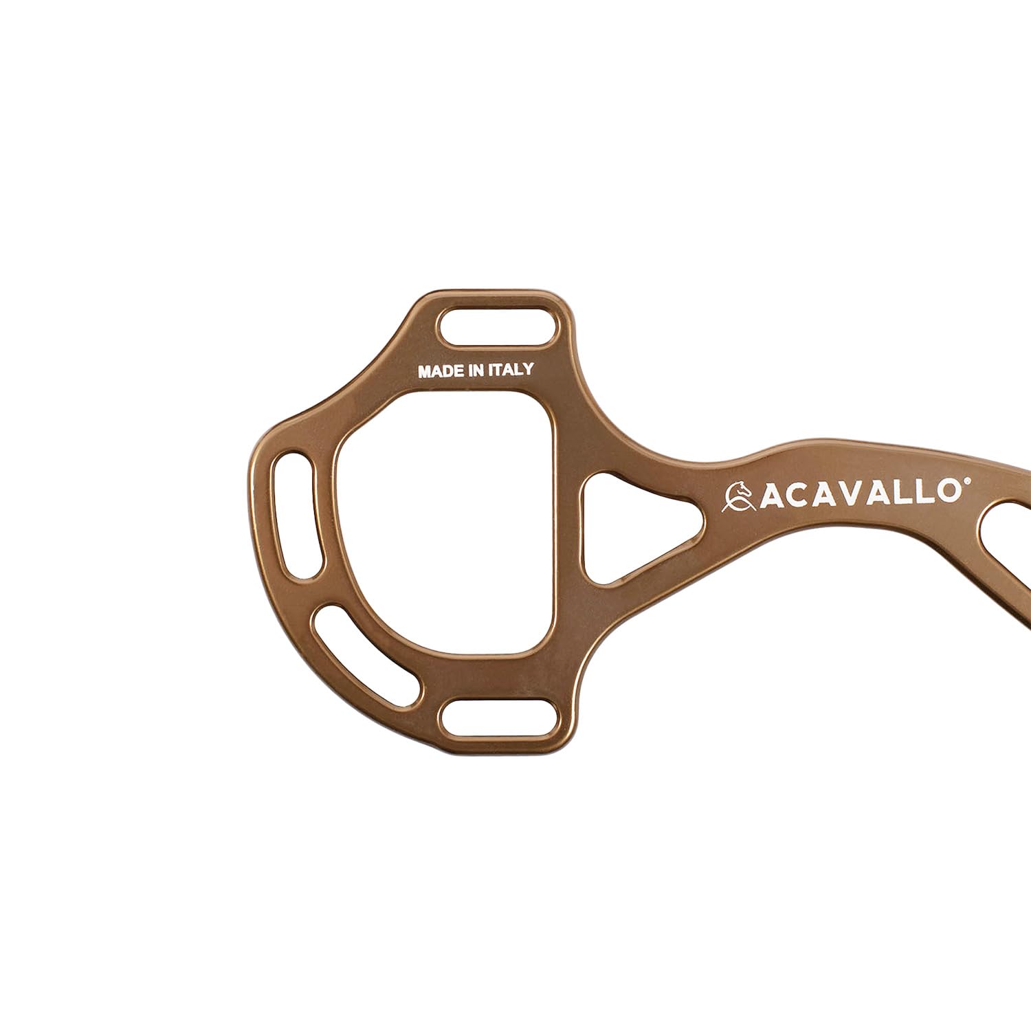 Acavallo Alupro Hackamore Bit, One Size, bronze