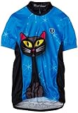 Drei Rückentaschen PEARL IZUMI Kinder Kurzärmliges Trikot Junior Limited Edition Jersey, Black Cat, XL