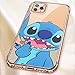 Logee Heart Stitch TPU Cute Cartoon Clear Case for iPhone 11 Pro Max 6.5”, Fun Animal Protective Shockproof Cover,Ultra-Thin Unique Funny Character Cases for Kids Teens Girls Boys (iPhone 11 Pro Max)