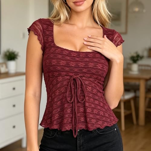 Camiseta holgada para mujer en tejido opaco transpirable 2