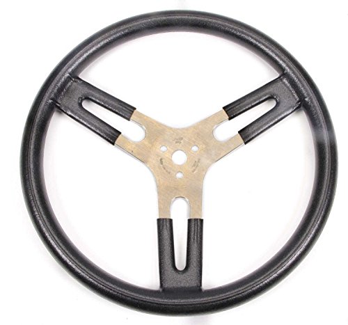 Nardi Steering Wheel - Challenge - 350 mm (13.78 inches) - Black Leather with Black Spokes Part # 6089.35.2071