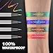 REPULOS Chameleon Liquid Eyeliner, Multi-Chrome Metallic Color Shifting Waterproof Colorful Eyeliner, Long Lasting,Quick-Drying, Smudge-proof, Ultra-Fine Tip #01
