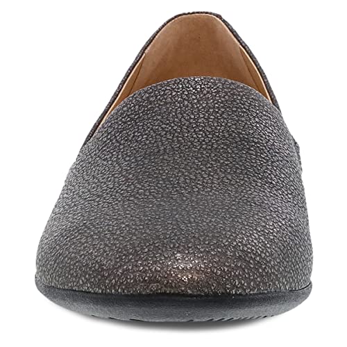 Image of Dansko Larisa Slip-On Flats for Women - Comfotable Flat Shoes with Arch Support - Versatile Casual to Dressy Footwear - Lightweight Rubber Outsole