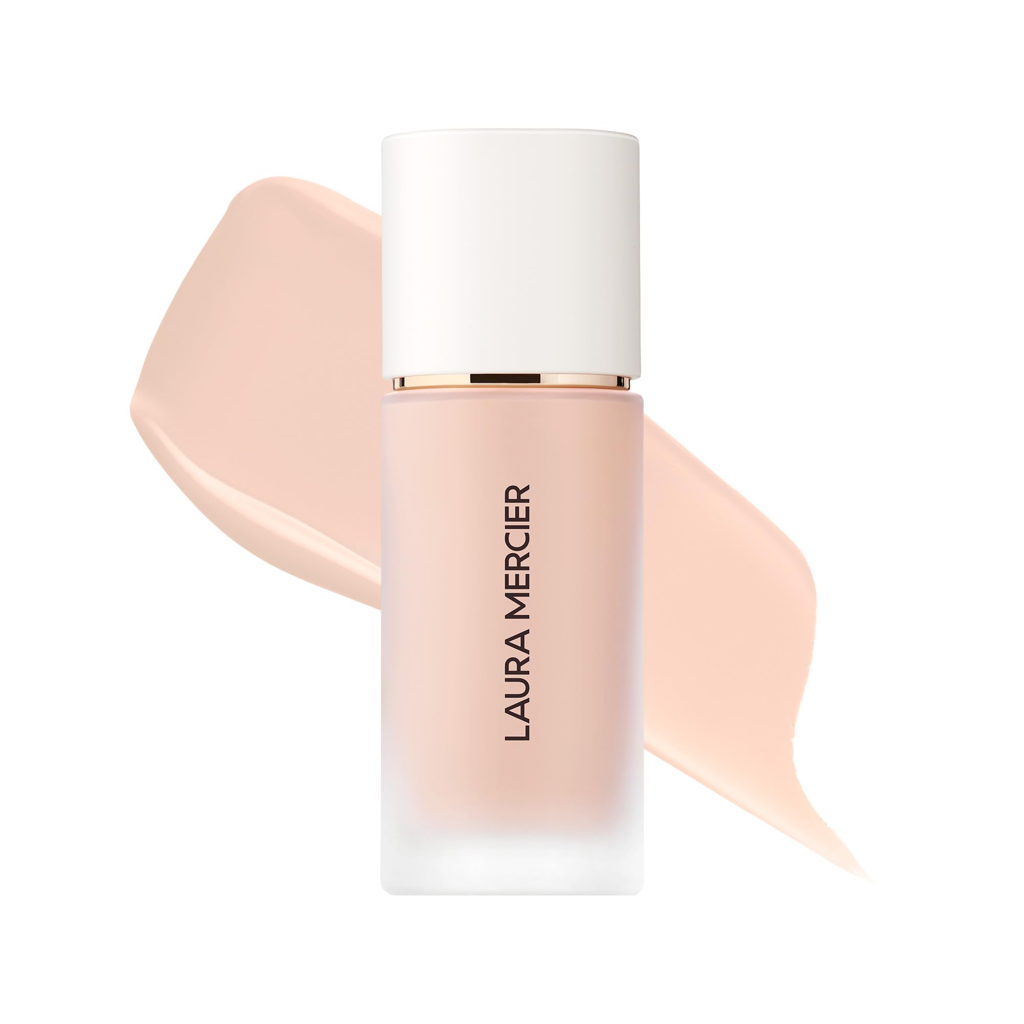 Real Flawless Weightless Perfecting Waterproof Foundation, Medium Coverage Foundation, Buildable Coverage, 12 HR wear, Non-comedogenic, 1oz