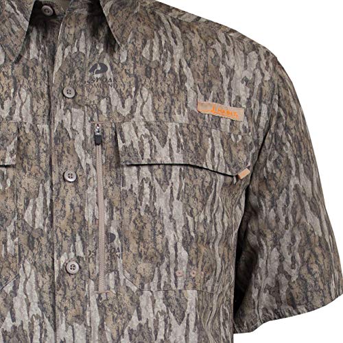 HABIT Men's Hatcher Pass Short Sleeve Camo Guide Shirt4