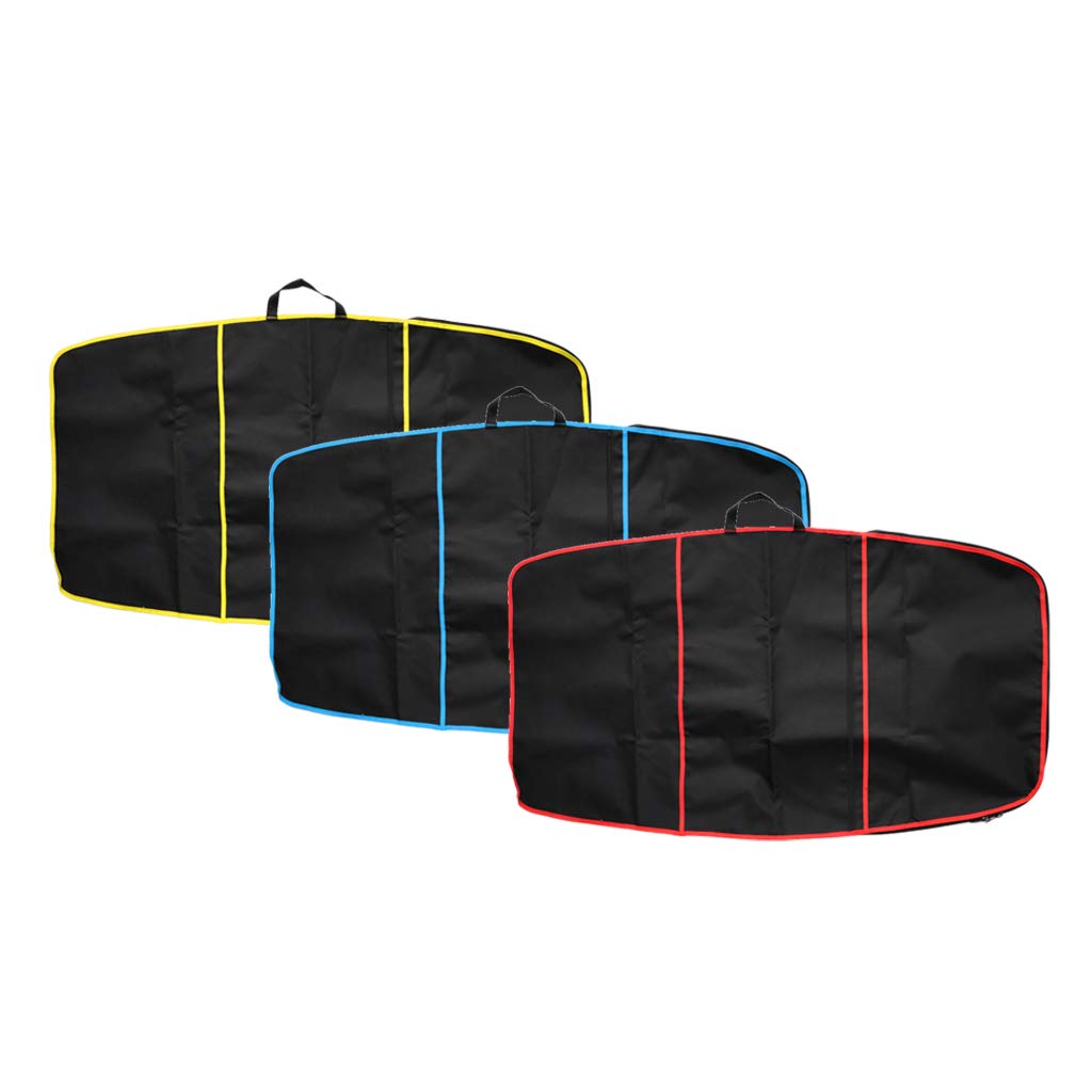 sup Tasche Surf-Bodyboard-Tasche, Bodyboard-Abdeckung mit Reißverschluss-Fronttasche Surfboard Tasche Cover(Yellow)