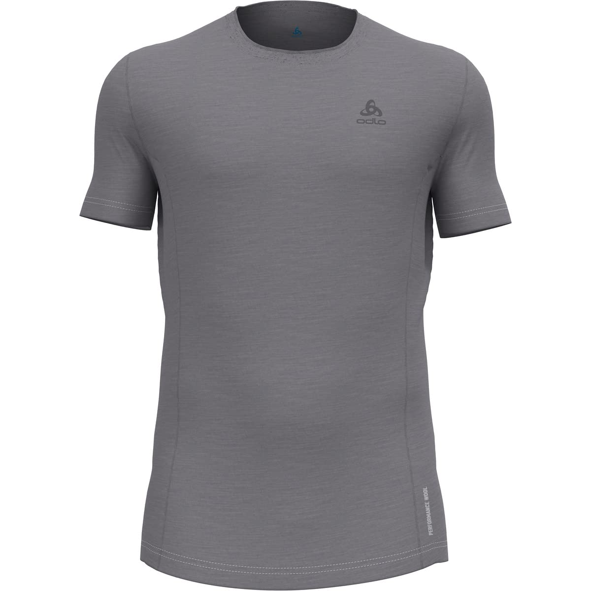 Odlo Merino Performance 130 Gramm_111232 Top Interior Térmico de Manga Hombre (Pack de 1)