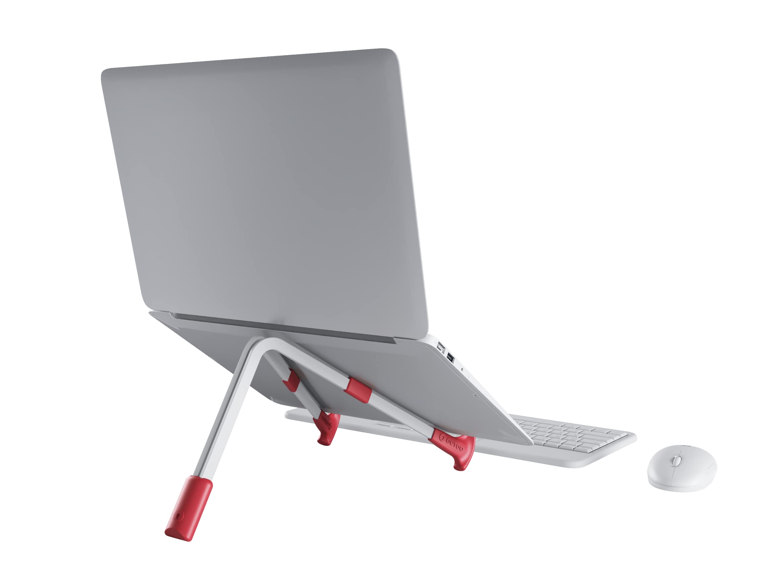 LiteStand Note - Suporte para Notebook - Octoo Ice SilverVermelho