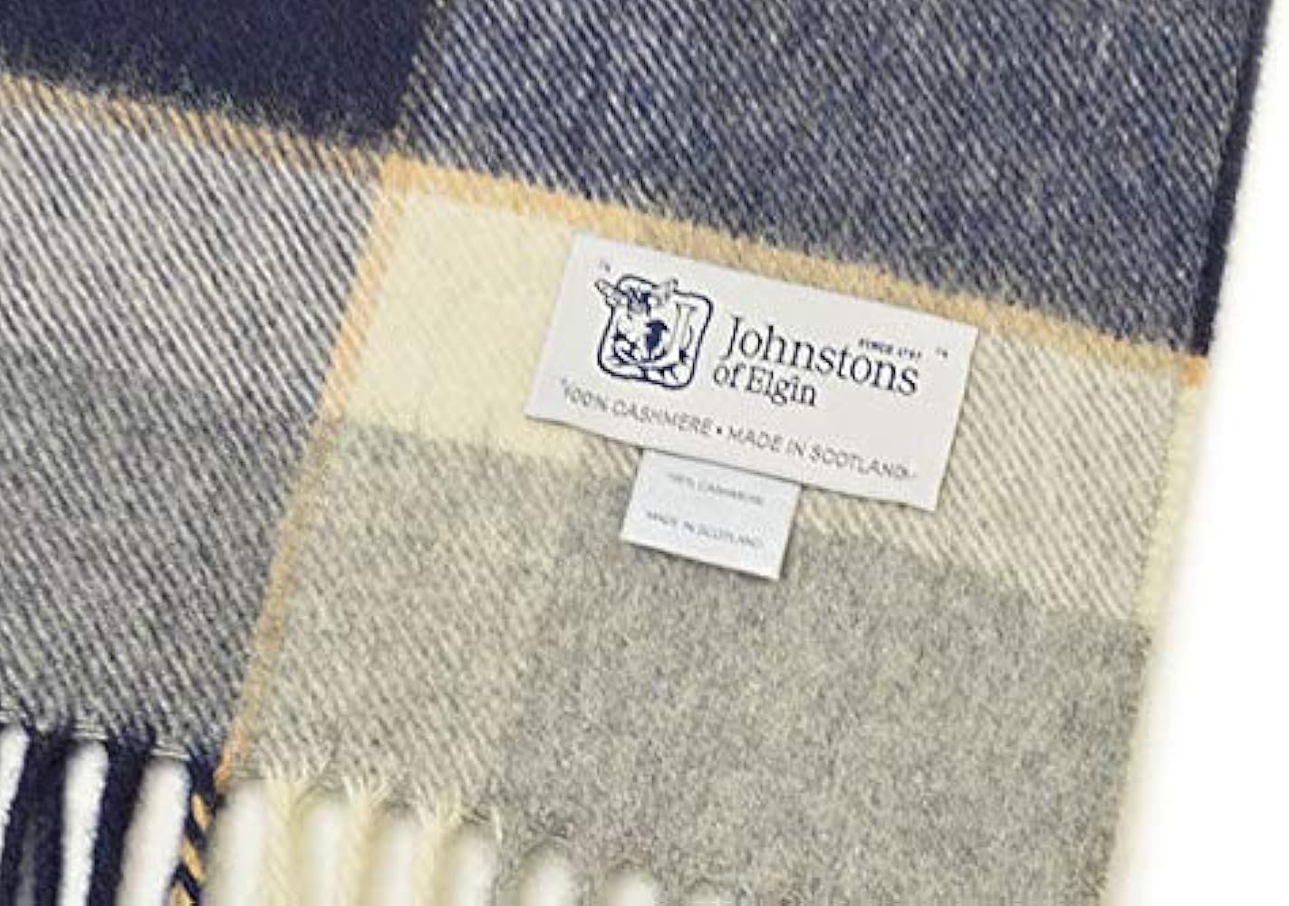 Amazon | [ジョンストンズ] ストール 中判 180cm×35cm マフラー