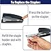 Mr. Pen Heavy Duty Stapler, 60 Sheet Capacity, 3600 Staples
