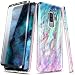 NageBee Case for Samsung Galaxy S9+ Plus, Ultra Slim Thin Glossy Stylish Protective Bumper Cover Phone Case with Soft Screen Protector (3D Curved Full Coverage) -Nova