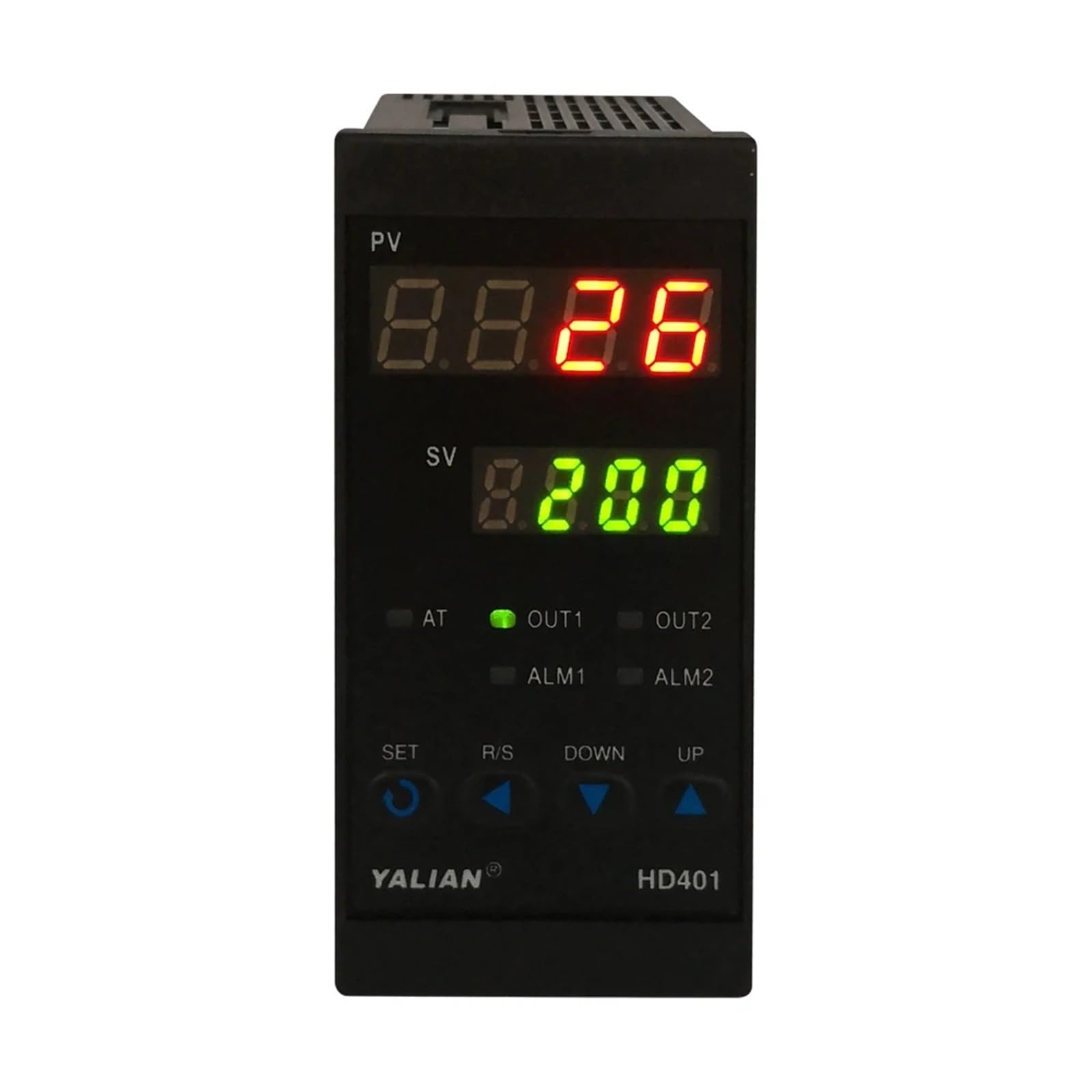 Two Alarm Output Industry Thermoregulator Pid Temperature Controller Max Temperature 1372 °C Thermocouple Input SSR Output(HD401 2 lines alarm)