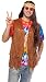 Costume Culture Men's Hippie Fringed Vest