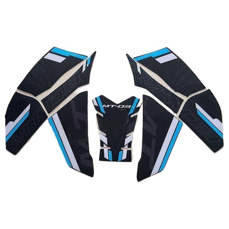Coussin protection réservoir moto finition givrée haut de gamme MT 03