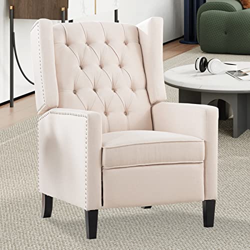 Sillón moderno reclinable blanco miniatura 5