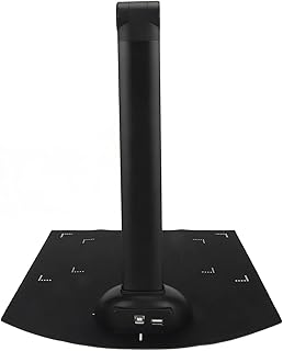 Portable Document Scanner, Ultra Smart USB Book Scanner with OCR Real Time Projection, 90° Foldable, Auto Correction A3 A4 Document Camera for Windows & OS X