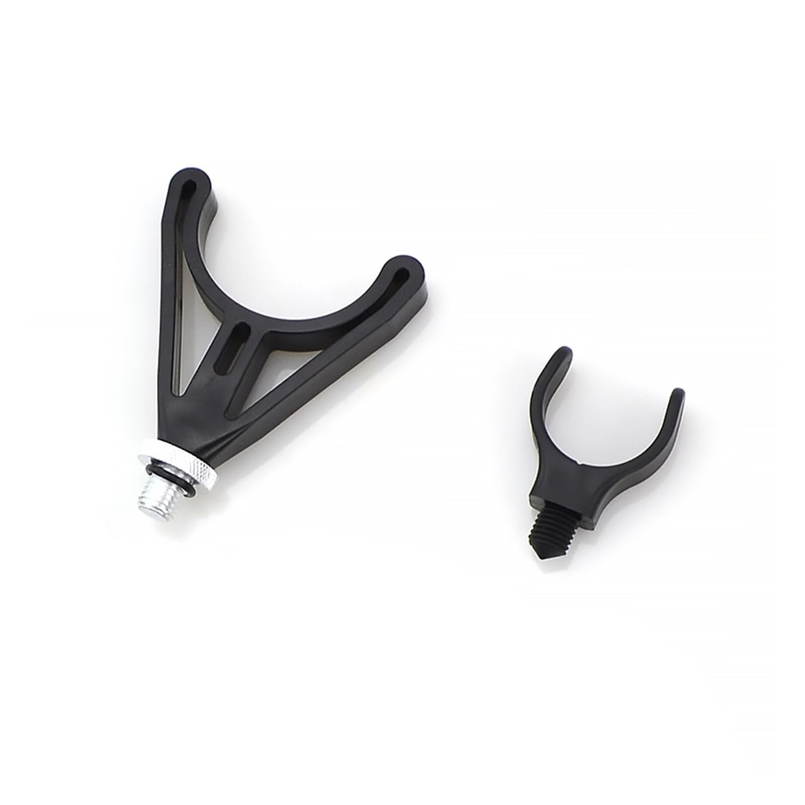 Zovloer 24Pcs Carp Fishing Rod Rest Head For Fishing Bank Sticks Buzz Bar Fishing Accessories for Carp Coarse Fishing Tools(AC110)