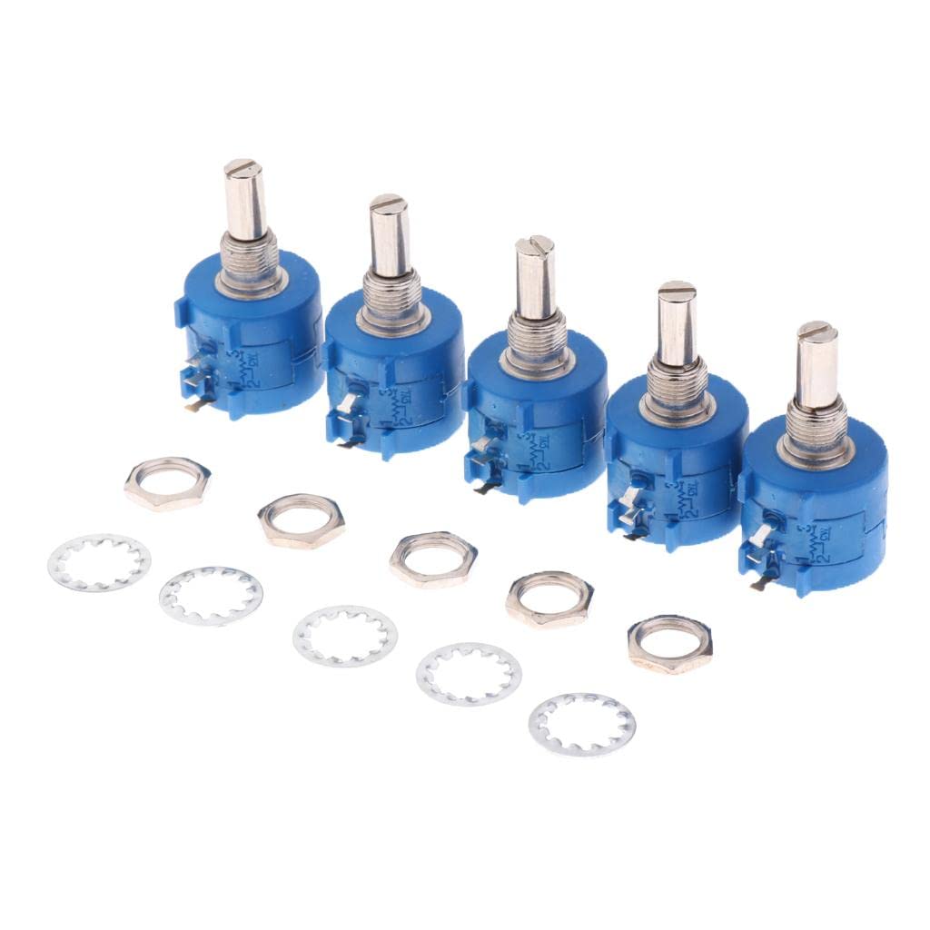 CALANDIS 1Pcs 3590S Rotary 10 Turns Multiturn Potentiometer Adjustable Resistor 100R (B0BQW86YLQ) Amazon Price History, Amazon Price Tracker