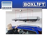 technische Info: Die Maximallast beträgt 100 Kg., Passend für alle Dachboxmodelle.