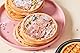 Bestron Mini-Waffeleisen mit Schneemann-Muster, kleiner Waffelmaker mit Antihaftbeschichtung, für Kindergeburtstage, Familienfeiern, Ostern oder Weihnachten, Retro Design, 550 Watt, Farbe: Pink