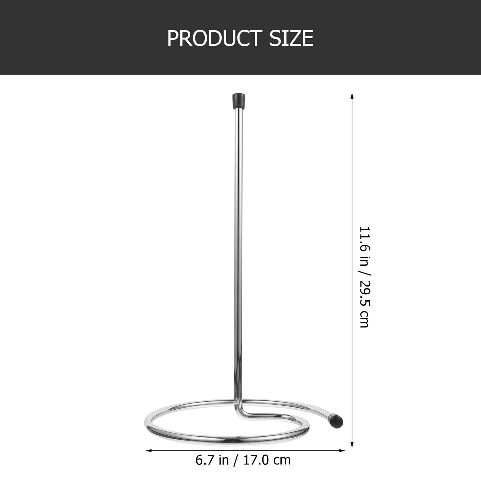 NUOBESTY Égouttoir à Carafe à Vin Métal Inoxydable, Support De Séchage Vertical 2 Pièces, Adapté Maison Et Bar, Support Comptoir Compact pour Verres Et Carafes