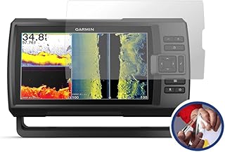 Compatible for Garmin Striker Vivid 9sv Screen Protector, HD Premium Real Screen Protector for Garmin Striker Vivid 9sv Sonar Transducer [ 3PCS ] [ PET ]