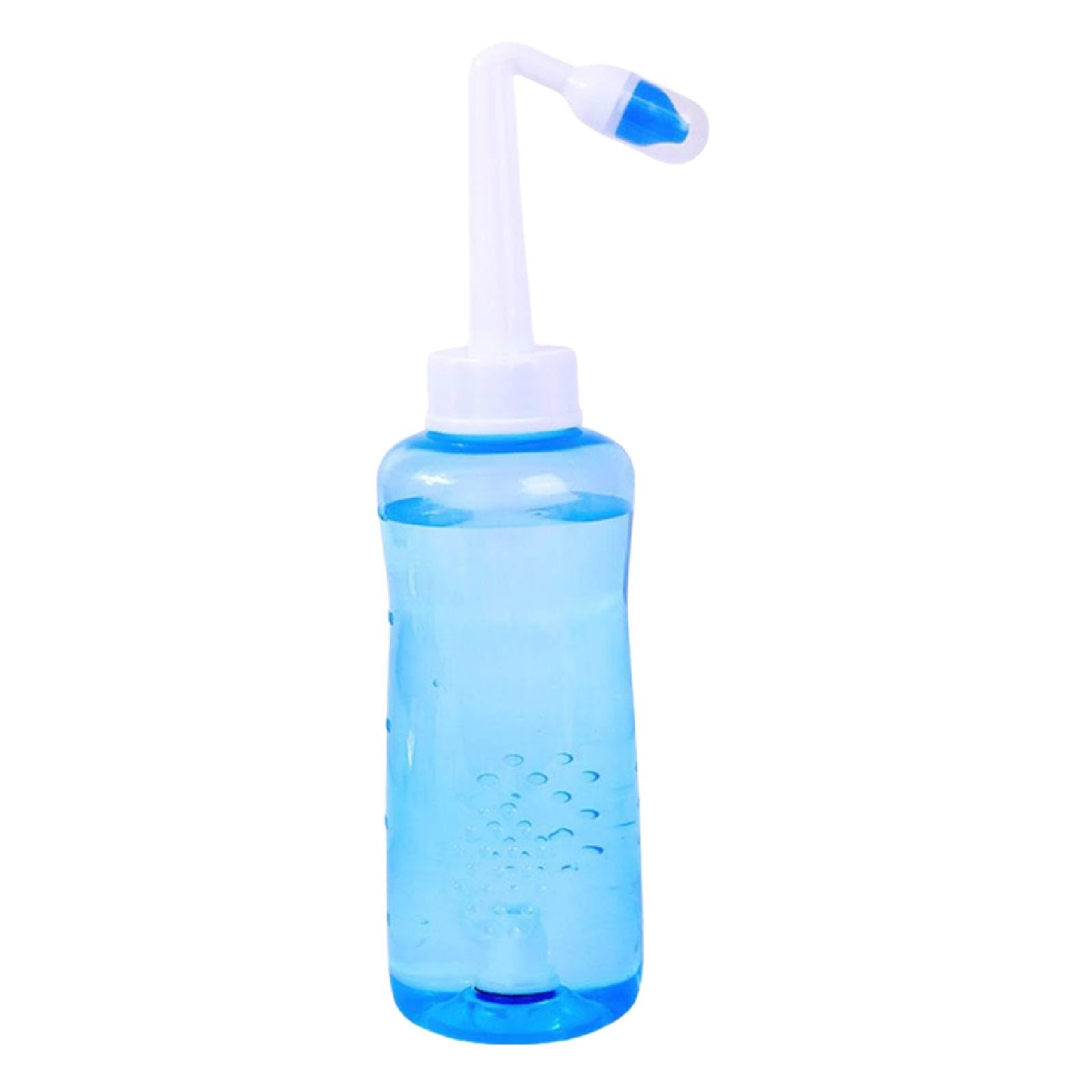 Bottiglia Per Lavaggio Nasale Neti Pot - Set Manuale Portatile Con Beccucci Per Adulto E Bambino, Capacità 300 Ml