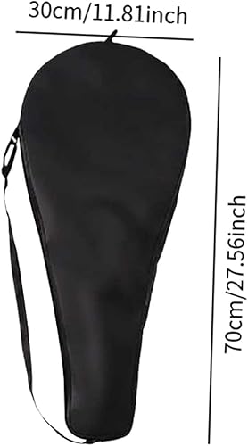 Miniatura 2 de Bolsa de tenis para raqueta de tenis, raqueta versátil profesional, funda de transporte, ligera para deportes al aire libre