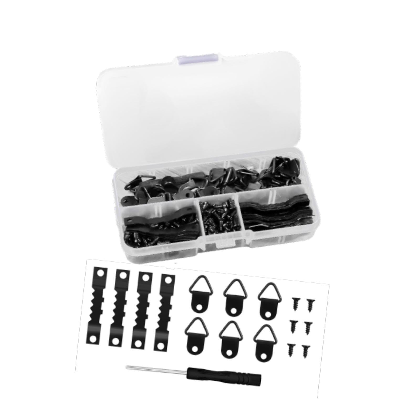 Pixzcsa Versatile Picture Hangers With Screws Suited For Exhibiting Artwork Photos And Diy Crafts Effortlessly In Any Space Sawtooth Picture Frame Hanger