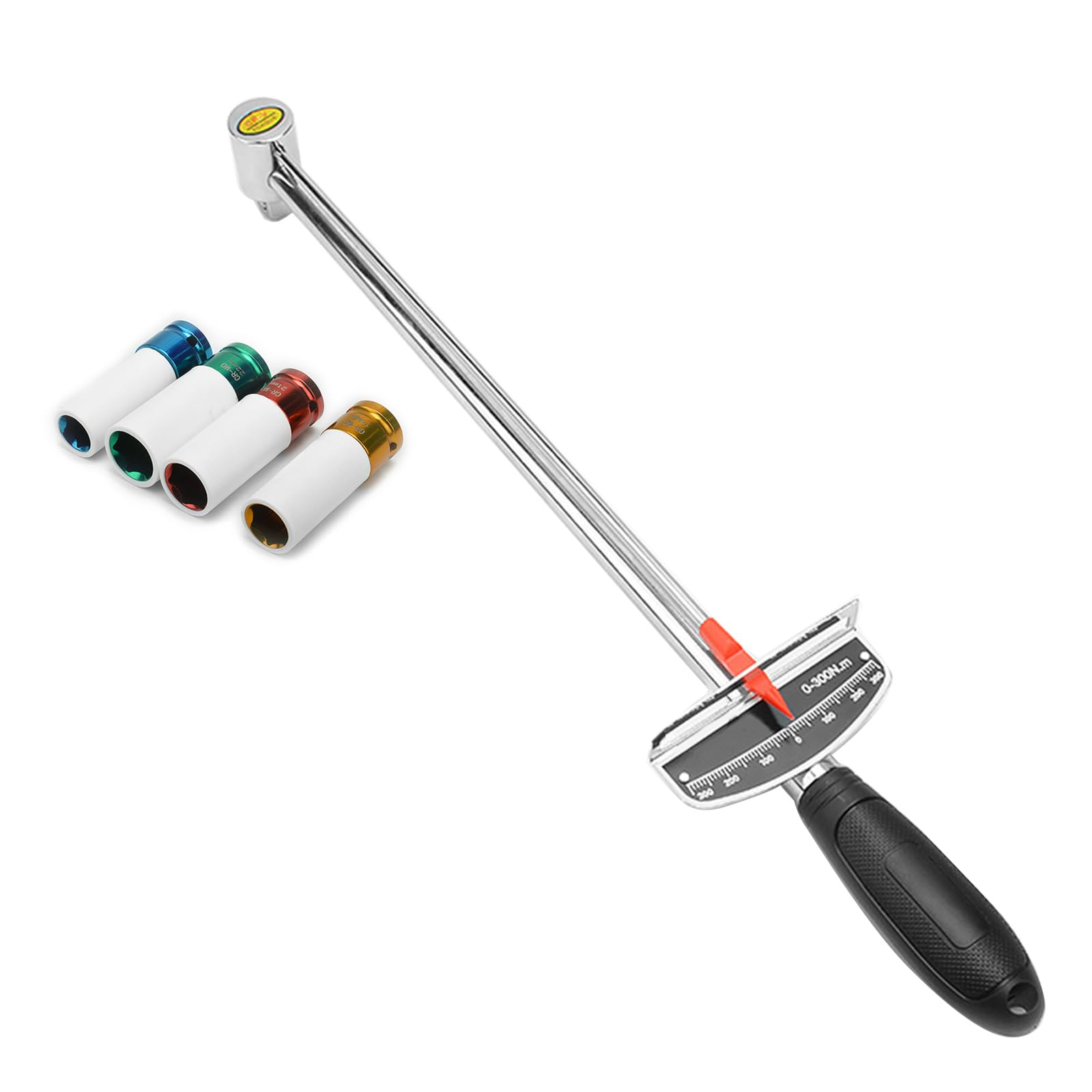 Juego de llaves dinamométricas resistentes al desgaste y duraderas de 1/2 llaves dinamométricas, juego de clics de accionamiento