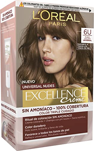 L'Oréal Excellence Universal Nudes Rubio Oscuro 6U 550