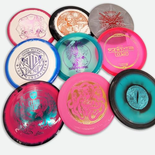 Disc Golf Mystery Box With Suprise Assortment Of Discs And Merchandise