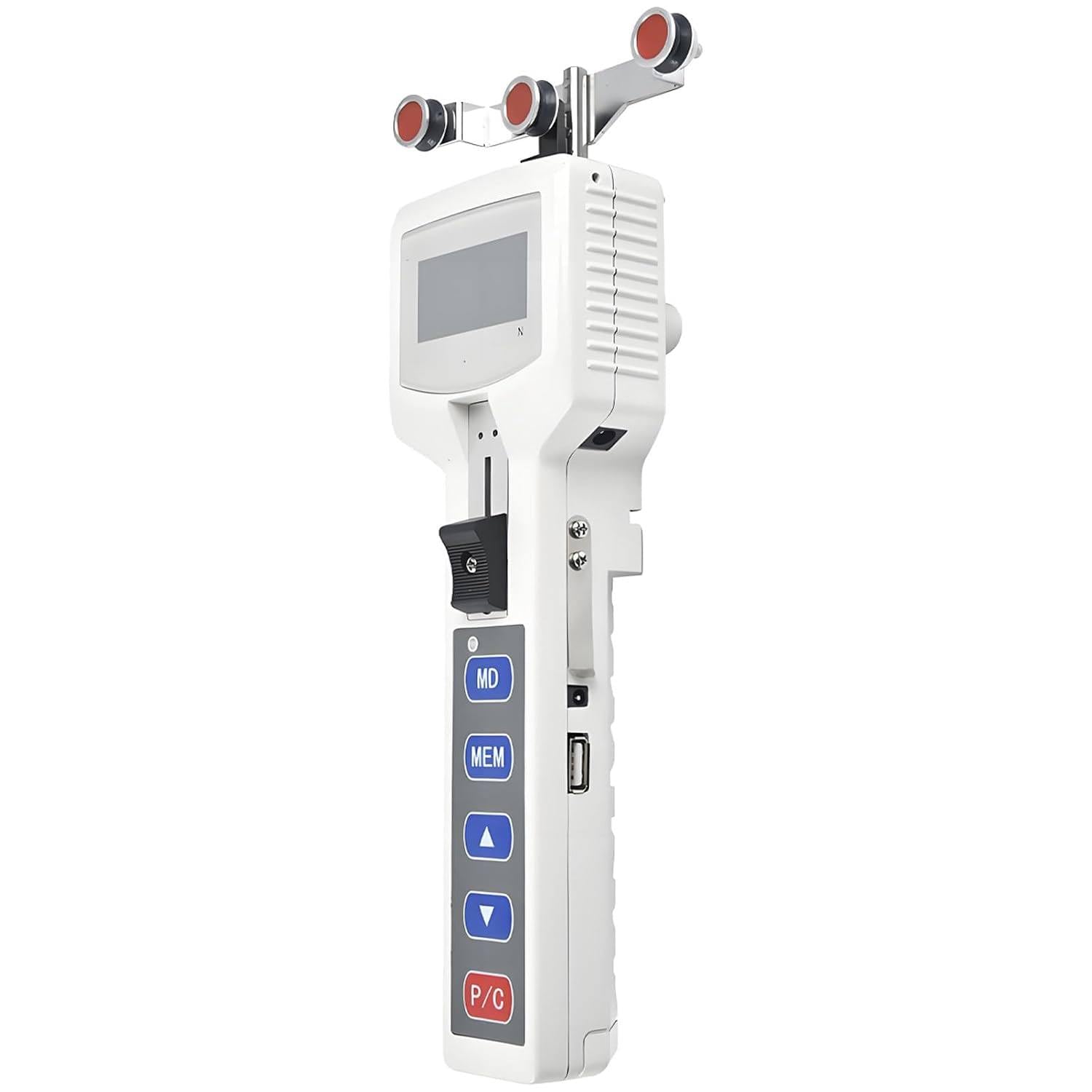 Misuratore di tensione digitale professionale portatile, misuratore di tensione digitale per cavi, misuratore di forza di precisione, per industrie di fili, cavi e fibre, con funzione di esportazione