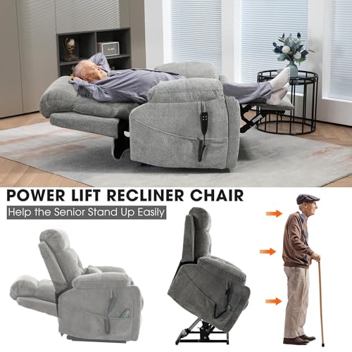 Sillón eléctrico reclinable con masaje y calor miniatura 5