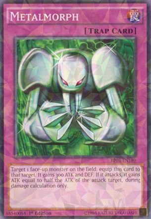 YU-GI-OH! - Metalmorph (BP03-EN189) - Battle Pack 3: Monster League - 1st Edition - Shatterfoil