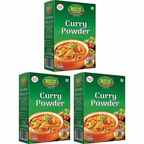 Ruchi Curry Powder 100 Grams (Pack Of 3), Garlic (B0938LN9FL) Amazon Price History, Amazon Price Tracker