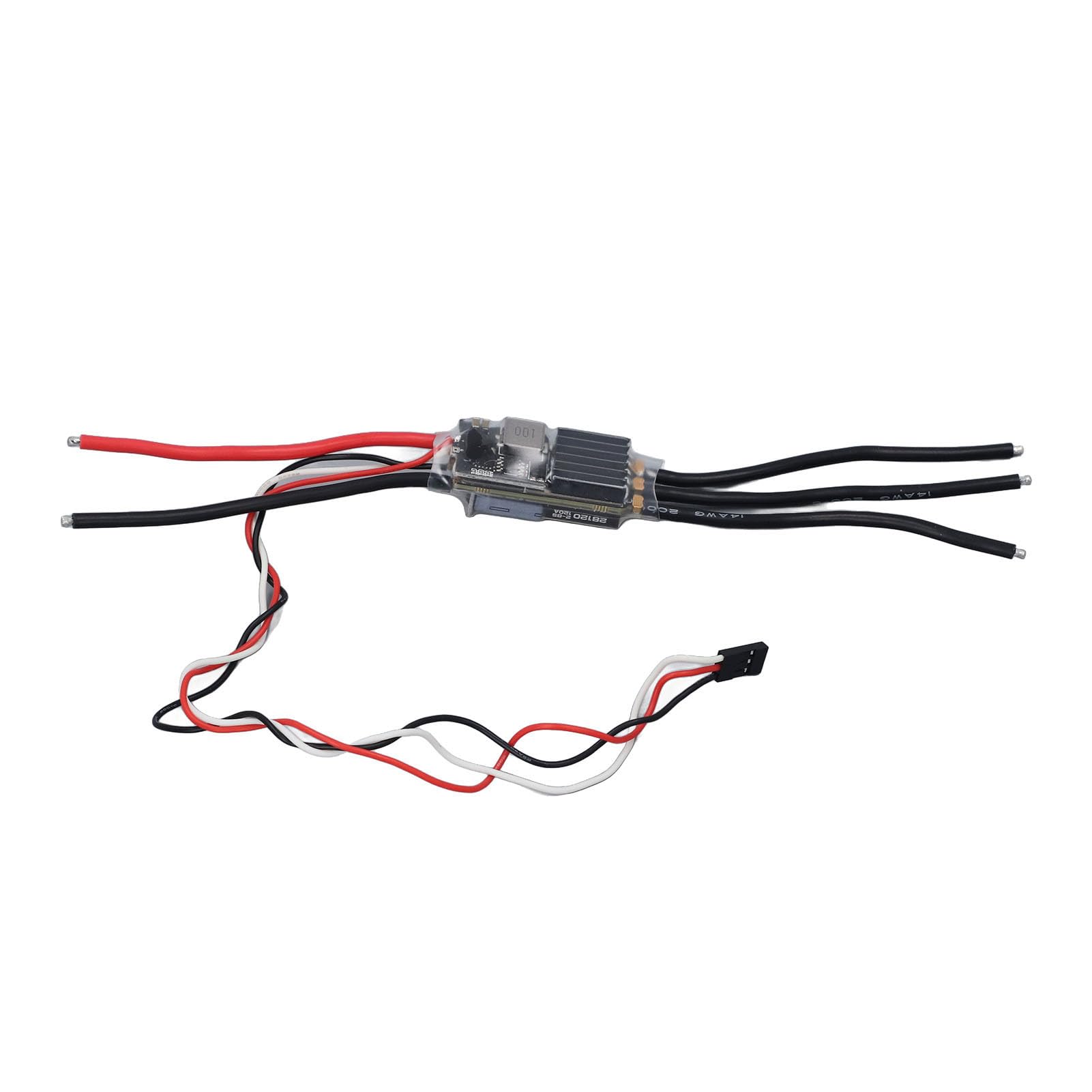 Cocoarm Regolatore di velocità Elettronico ESC Senza Spazzole con BEC Regolabile da 2 a 8S Lipo 120A STM32G071 128KHz PWM Supporto Protocollo Multiplo per RC Drone Aereo Barca Auto