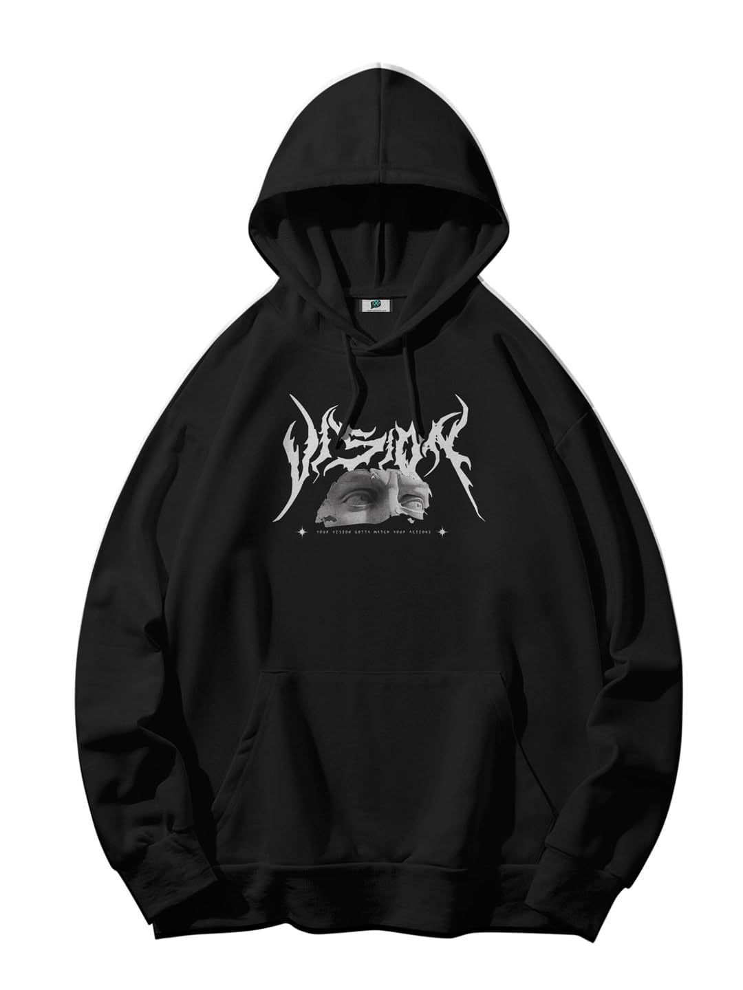 sxv style SXV 'Vision’ Printed Cool Aesthetic Sweatshirt Hoodie-picture-36