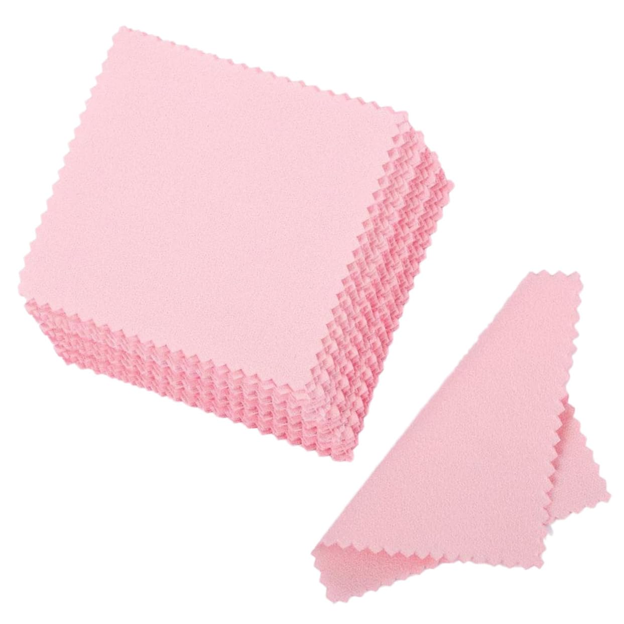 Homoyoyo 250piezas Paquete De Paños De Limpieza De Joyas y Gafas Microfibra Para Pulido De Lentes y Pantallas Para Uso Diario y Viajes