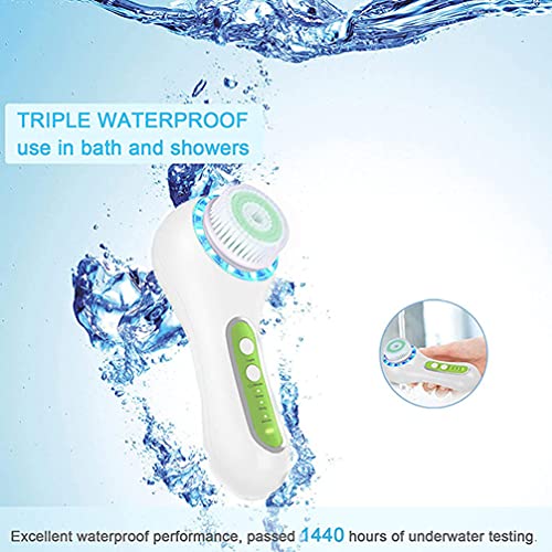 Beaupretty 1 Conjunto Elétrico Face Escova Rosto Massagem Escova de Limpeza Ferramentas de Cuidados