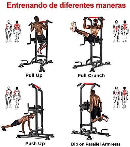 Different Exercises on YOLEO Power Tower
